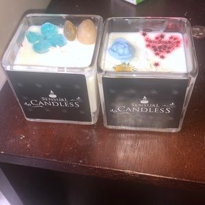 Scented lavender and Rosemary candles